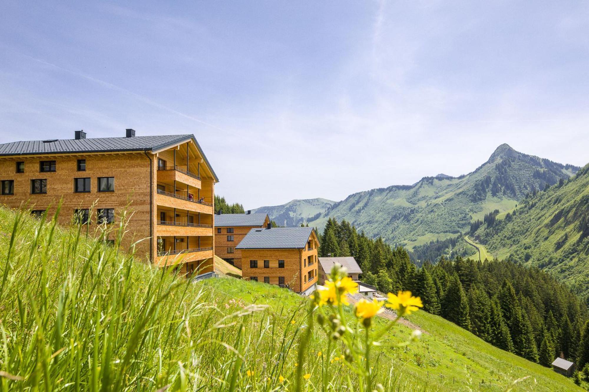 Апартаменты Alpenstolz Damuels Haus 1 - Stilvoll Urlauben In Den Bergen Экстерьер фото